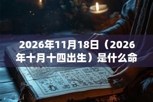 2026年11月18日（2026年十月十四出生）是什么命_命运如何