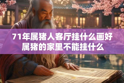 71年属猪人客厅挂什么画好 属猪的家里不能挂什么