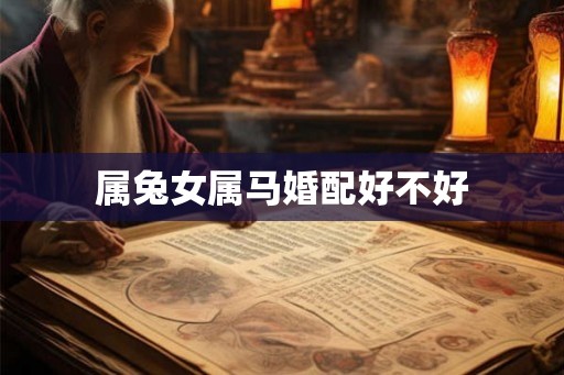 属兔女属马婚配好不好