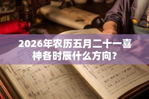 2026年农历五月二十一喜神各时辰什么方向？