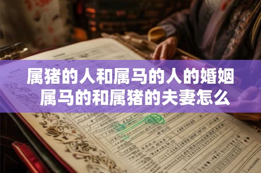 属猪的人和属马的人的婚姻  属马的和属猪的夫妻怎么样