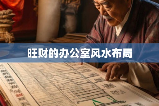 旺财的办公室风水布局