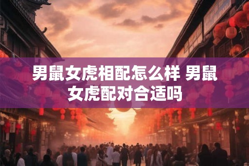 男鼠女虎相配怎么样 男鼠女虎配对合适吗