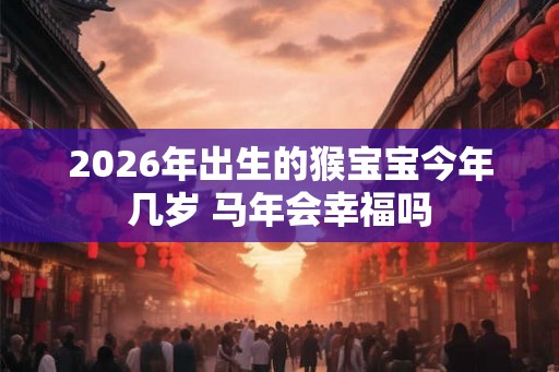 2026年出生的猴宝宝今年几岁 马年会幸福吗 2026年出生的猴宝宝今年几岁 马年会幸福吗