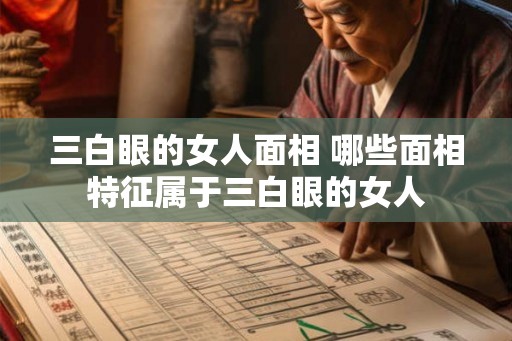 三白眼的女人面相 哪些面相特征属于三白眼的女人