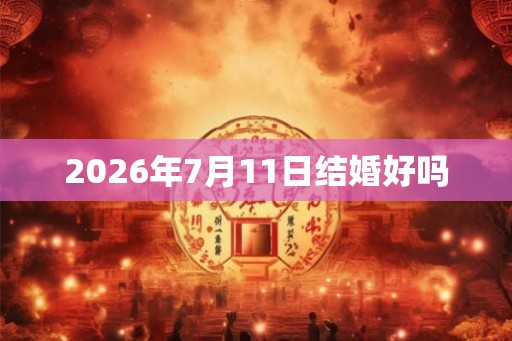 2026年7月11日结婚好吗