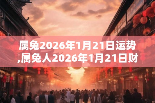 属兔2026年1月21日运势,属兔人2026年1月21日财运,生肖兔2026年1月21日运势