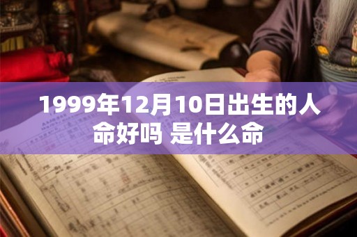 1999年12月10日出生的人命好吗 是什么命
