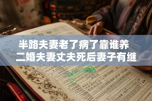 半路夫妻老了病了靠谁养  二婚夫妻丈夫死后妻子有继承权吗