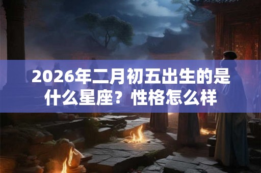 2026年二月初五出生的是什么星座？性格怎么样