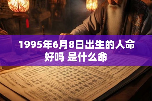 1995年6月8日出生的人命好吗 是什么命