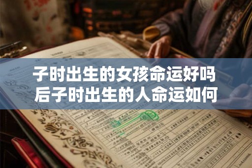 子时出生的女孩命运好吗 后子时出生的人命运如何