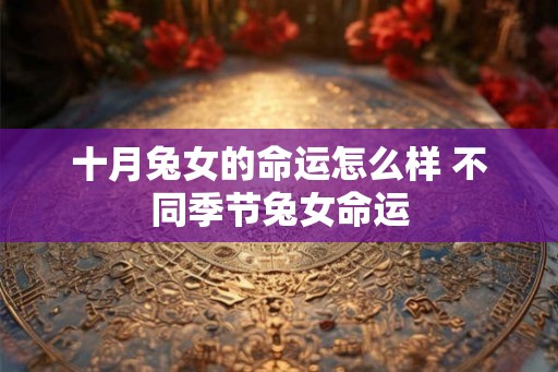 十月兔女的命运怎么样 不同季节兔女命运 十月兔女的命运怎么样 不同季节兔女命运