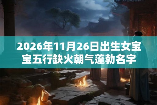 2026年11月26日出生女宝宝五行缺火朝气蓬勃名字 2026年11月26日出生女宝宝五行缺火朝气蓬勃名字