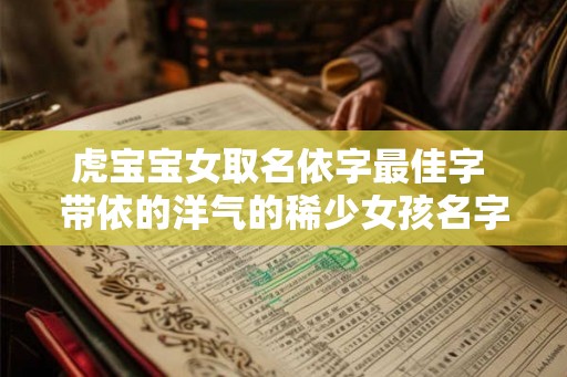 虎宝宝女取名依字最佳字 带依的洋气的稀少女孩名字