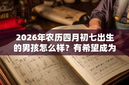 2026年农历四月初七出生的男孩怎么样？有希望成为名人吗？