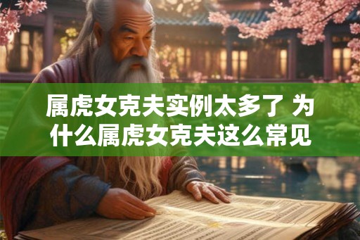 属虎女克夫实例太多了 为什么属虎女克夫这么常见