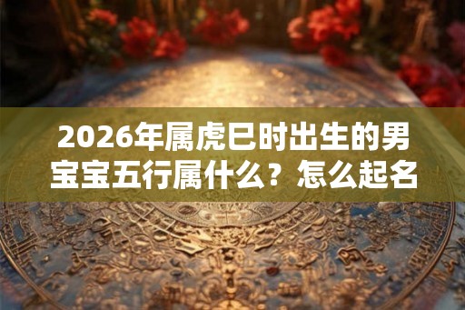 2026年属虎巳时出生的男宝宝五行属什么？怎么起名？