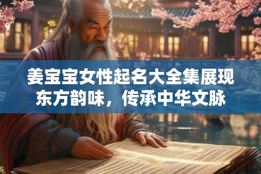 姜宝宝女性起名大全集展现东方韵味，传承中华文脉