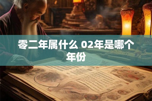零二年属什么 02年是哪个年份 零二年属什么 02年是哪个年份
