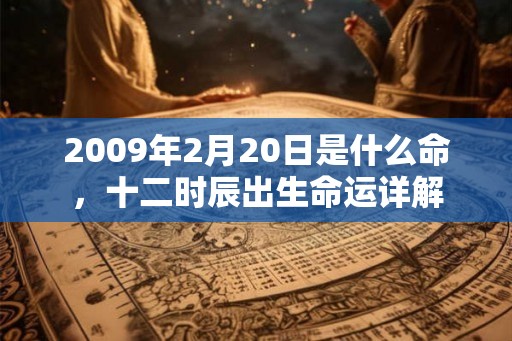 2009年2月20日是什么命，十二时辰出生命运详解