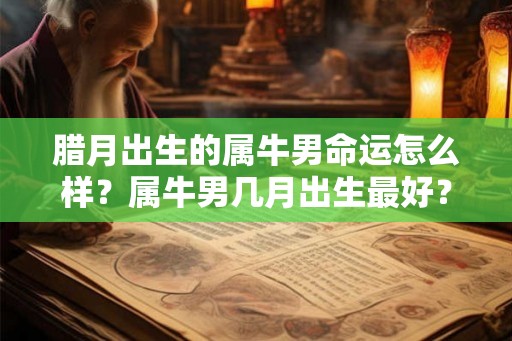 腊月出生的属牛男命运怎么样？属牛男几月出生最好？