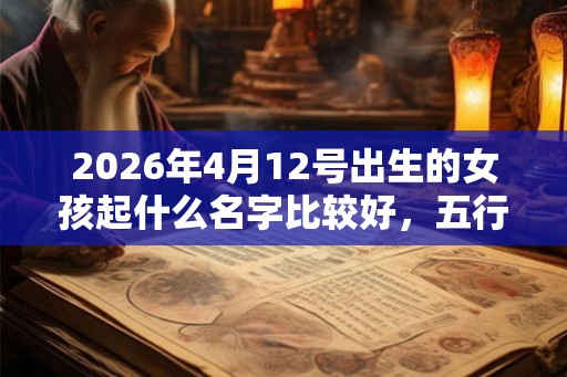 2026年4月12号出生的女孩起什么名字比较好,五行属什么 2026年4月12号出生的女孩起什么名字比较好,五行属什么