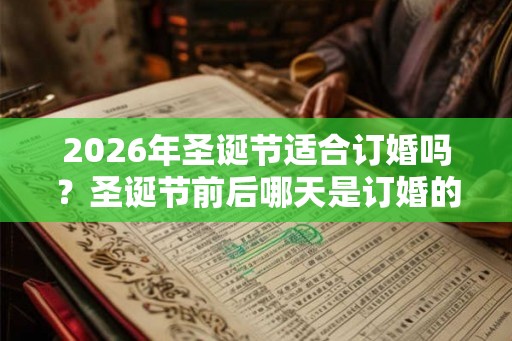 2026年圣诞节适合订婚吗？圣诞节前后哪天是订婚的黄道吉日？