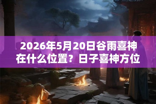 2026年5月20日谷雨喜神在什么位置？日子喜神方位查询！