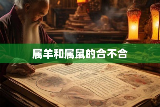 属羊和属鼠的合不合