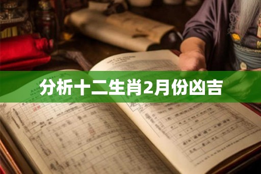 分析十二生肖2月份凶吉