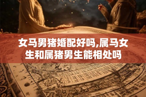 女马男猪婚配好吗,属马女生和属猪男生能相处吗