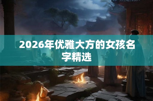 2026年优雅大方的女孩名字精选