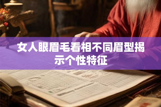 女人眼眉毛看相不同眉型揭示个性特征 女人眼眉毛看相不同眉型揭示个性特征