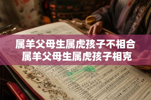 属羊父母生属虎孩子不相合 属羊父母生属虎孩子相克