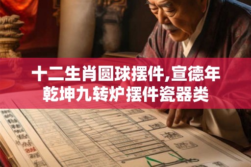 十二生肖圆球摆件,宣德年乾坤九转炉摆件瓷器类