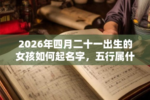2026年四月二十一出生的女孩如何起名字，五行属什么
