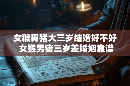 女猴男猪大三岁结婚好不好 女猴男猪三岁差婚姻靠谱吗