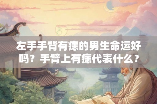 左手手背有痣的男生命运好吗？手臂上有痣代表什么？