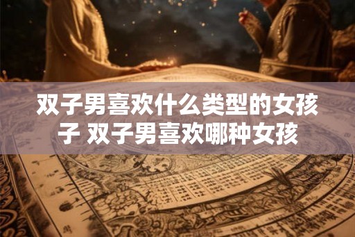 双子男喜欢什么类型的女孩子 双子男喜欢哪种女孩