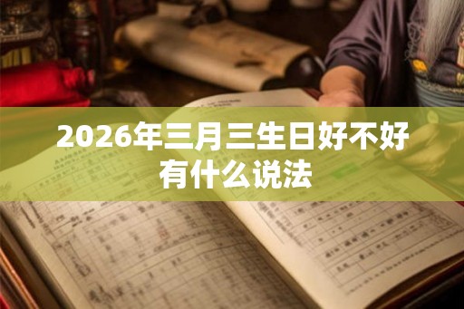 2026年三月三生日好不好 有什么说法