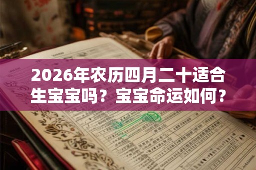 2026年农历四月二十适合生宝宝吗？宝宝命运如何？