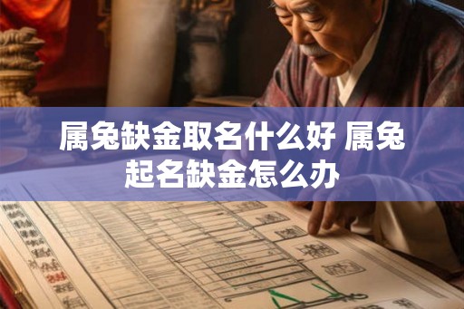 属兔缺金取名什么好 属兔起名缺金怎么办