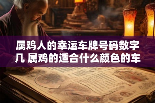 属鸡人的幸运车牌号码数字几 属鸡的适合什么颜色的车子