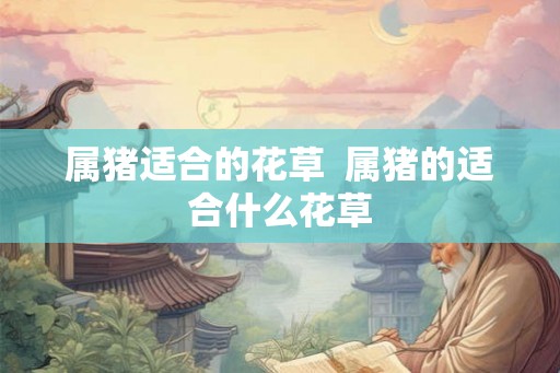 属猪适合的花草  属猪的适合什么花草