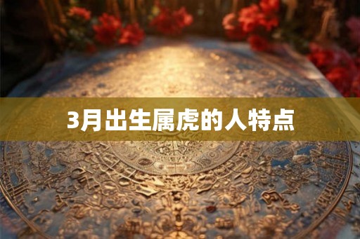 3月出生属虎的人特点