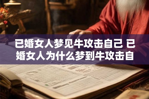 已婚女人梦见牛攻击自己 已婚女人为什么梦到牛攻击自己