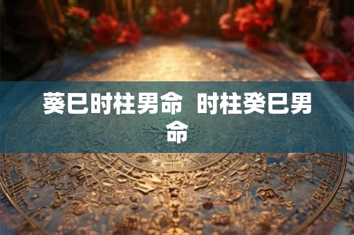 葵巳时柱男命  时柱癸巳男命