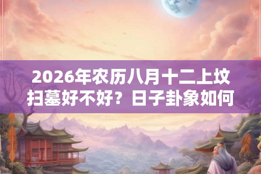 2026年农历八月十二上坟扫墓好不好?日子卦象如何? 2026年农历八月十二上坟扫墓好不好?日子卦象如何?