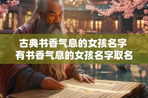 古典书香气息的女孩名字 有书香气息的女孩名字取名方法